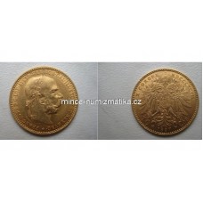 10 Coronae 1897 Rakousko-Uhersko koruna stav 0/0
